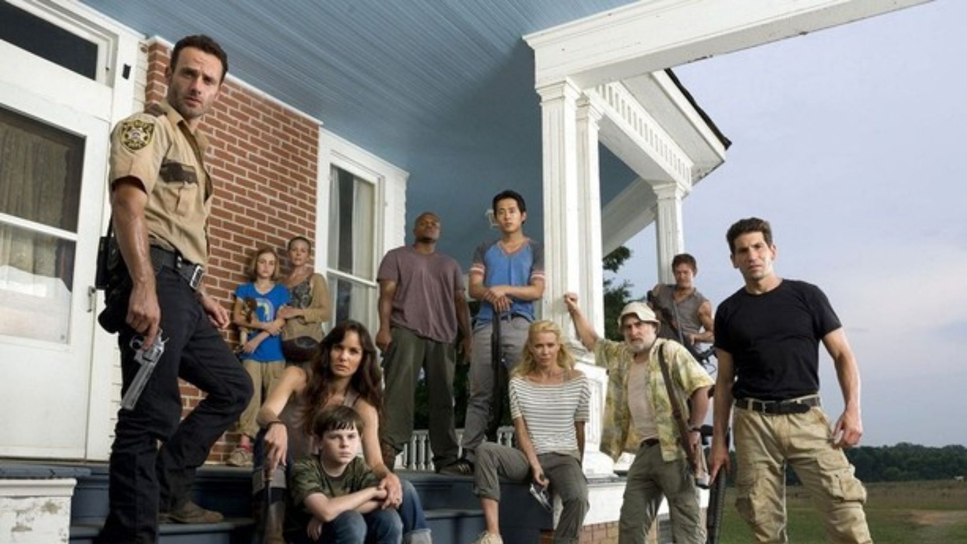 The Walking Dead cast (Image via Rotten Tomatoes)